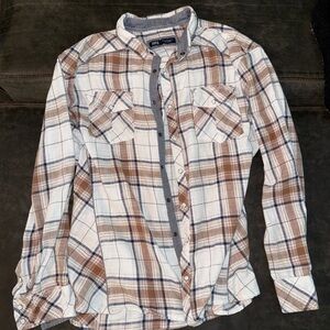 BKE long-sleeved pearlsnap shirt - size 2XL